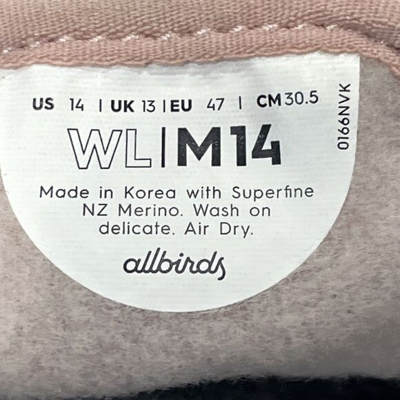 Allbirds NWOB Mens 14 Wool Loungers Slip On‎ Loafer Sneakers Shoes Dusk Pink main image 9